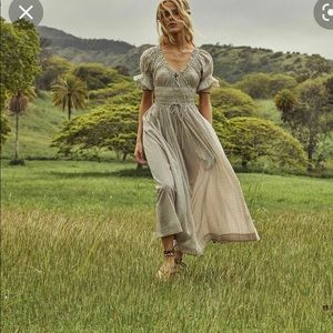 Doen Ischia dress Berry Bisou print